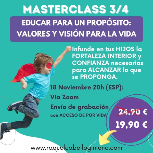 MASTERCLASS EDUCAR PARA UN PROPÓSITO